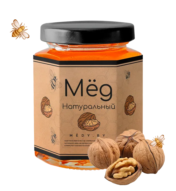 Мёд с грецким орехом